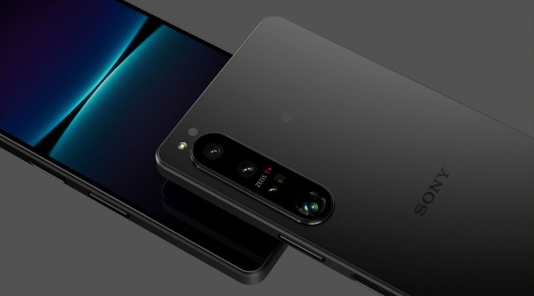 Teléfono Sony Xperia 1 IV con teleobjetivo de focal variable