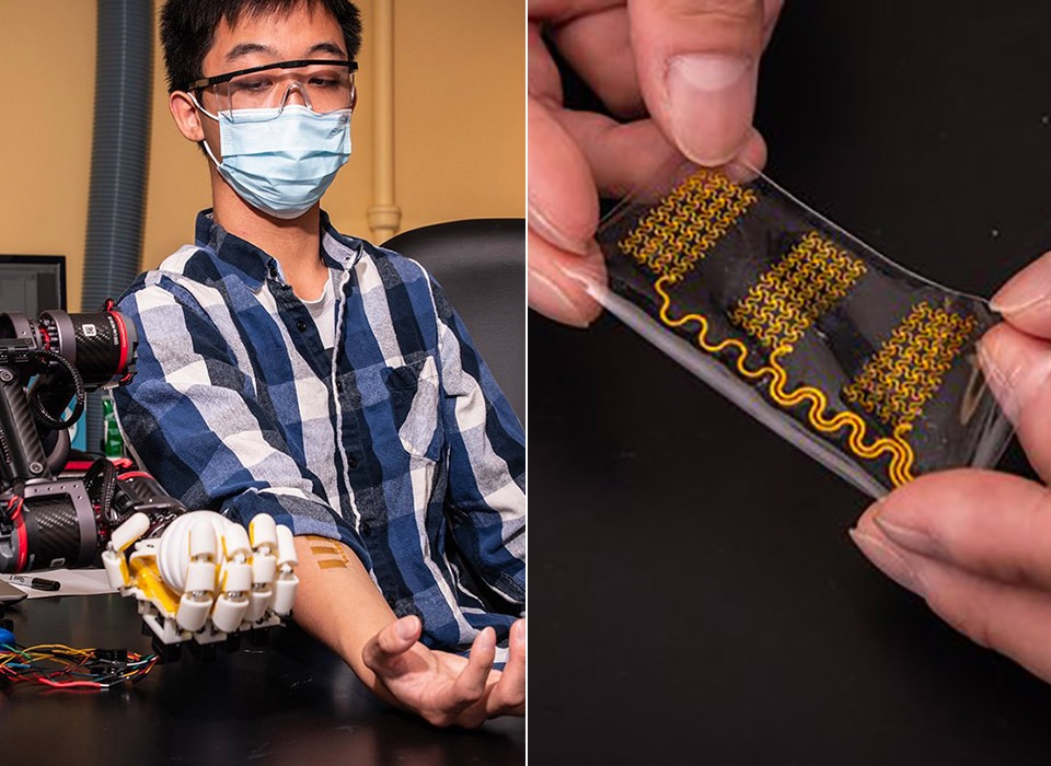 Investigadores desarrollan piel artificial para robots para darles un sentido del tacto