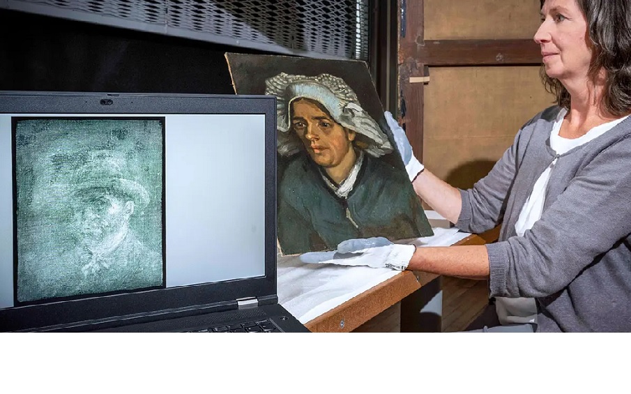 Descubren con rayos X retrato secreto de Van Gogh con la oreja izquierda