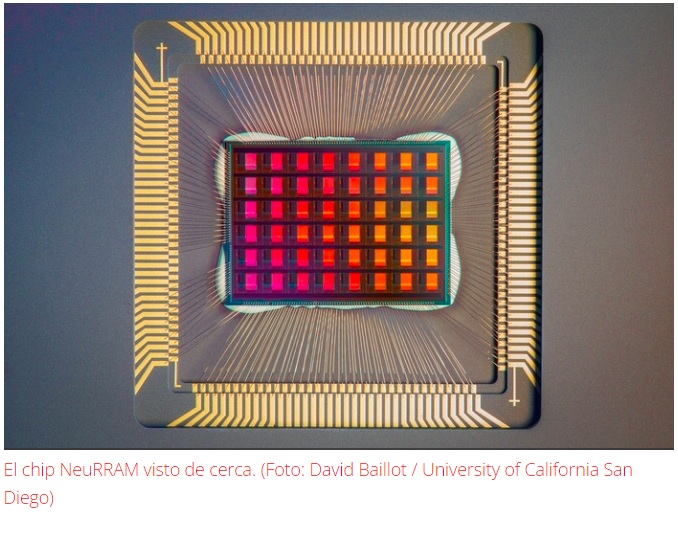 Crean chip neuromórfico para dotar de inteligencia artificial a la electrónica de consumo