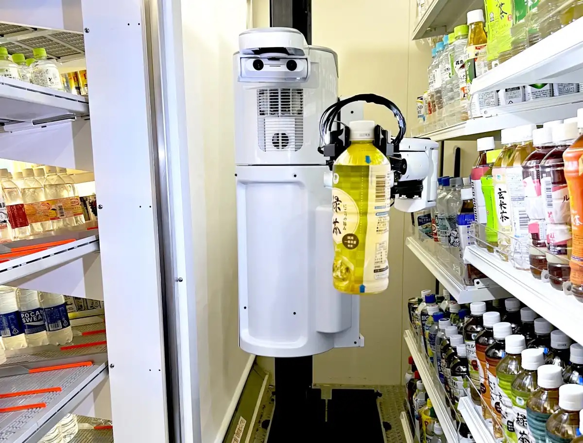 Crean robot para abastecer estantes de supermercados
