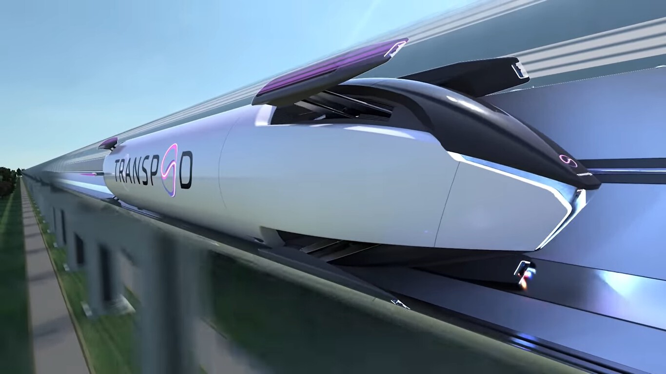 El tren FluxJet, el híbrido que aspira a alcanzar los 1.200 km/h