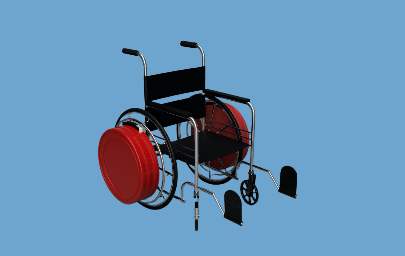 Han diseñado un innovador equipaje que se acopla a las sillas de ruedas