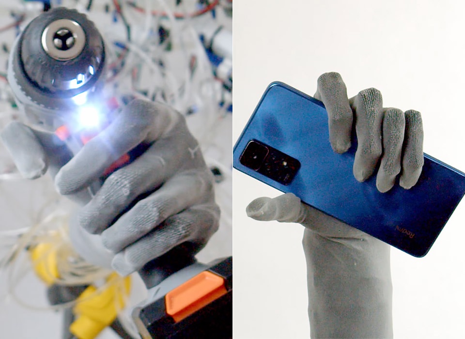 Desarrollan mano robótica antropomórfica que agarra objetos como un ser humano