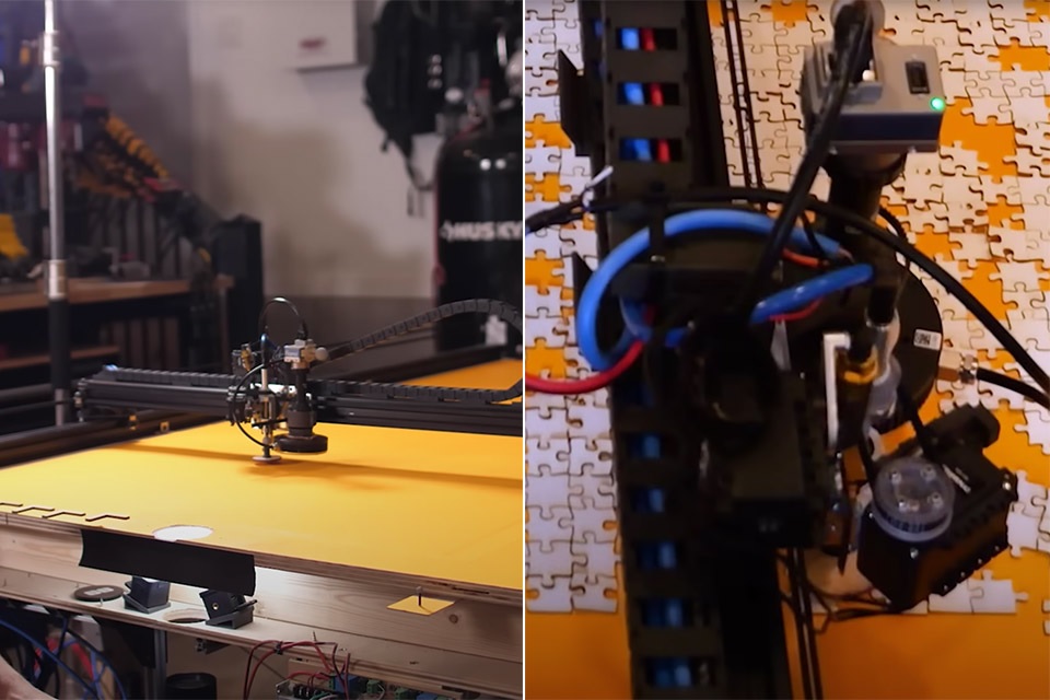 Robot utiliza inteligencia artificial para resolver un rompecabezas completamente blanco de 4000 piezas