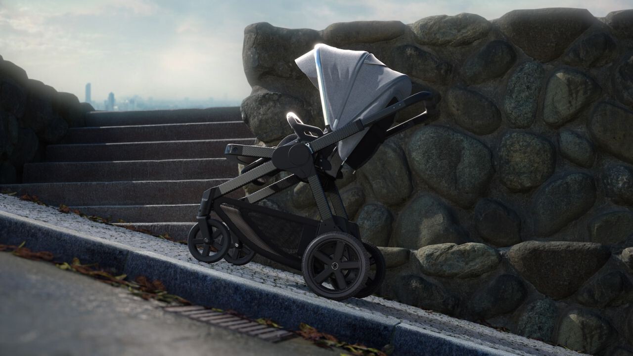 Crean carrito de bebé con conducción autónoma