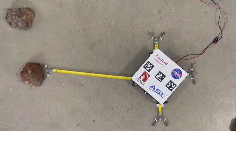Este robot usará cintas métricas para explorar otros planetas