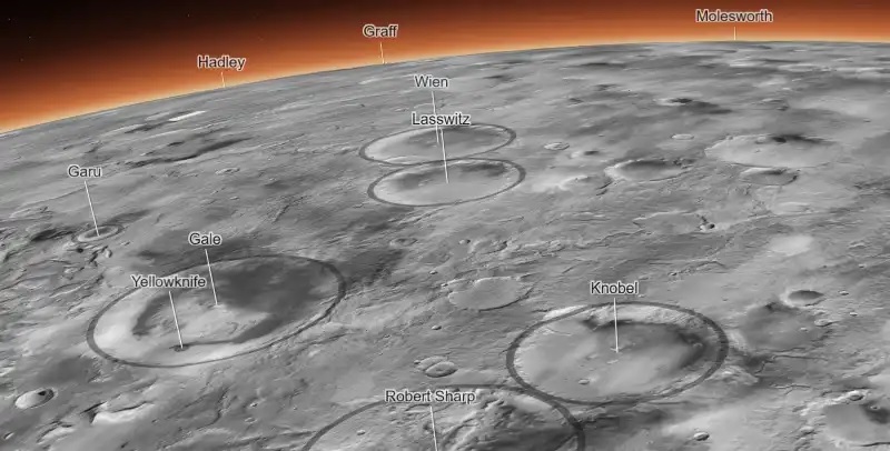 Crean un 'Google Maps' que permite recorrer Marte