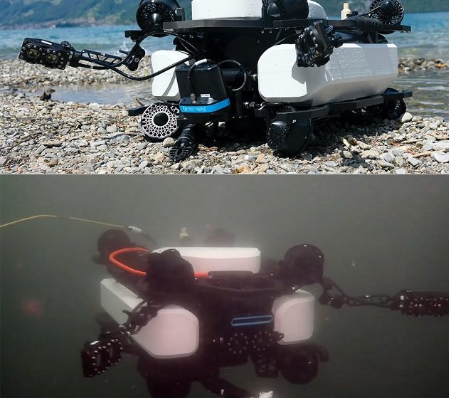 Desarrollan robot de buceo autónomo capaz de buscar personas u objetos