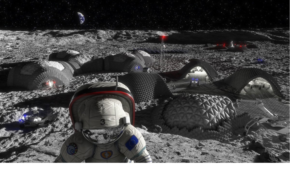 Airbus desarrolló un sistema para extraer oxígeno y metal del regolito lunar