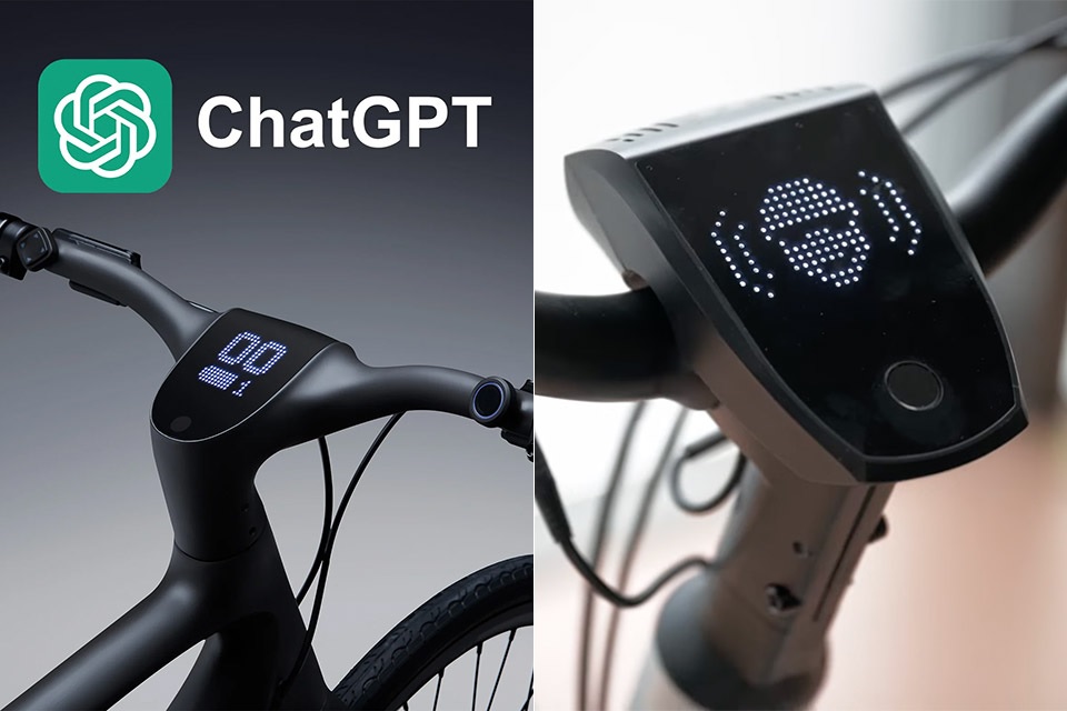 Primera bicicleta eléctrica inteligente del mundo con integración ChatGPT