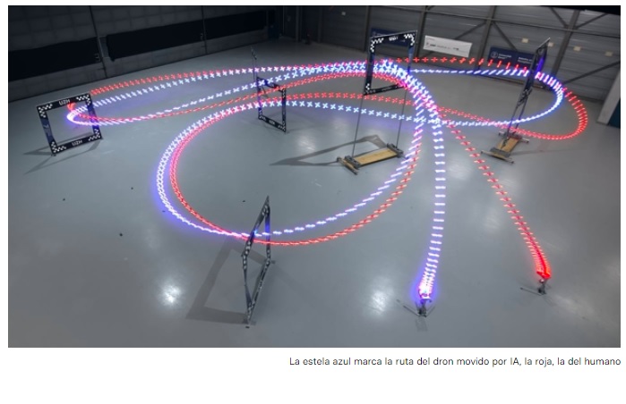 Inteligencia artificial imbatible conduciendo drones, ni el mejor de los humanos puede con ella