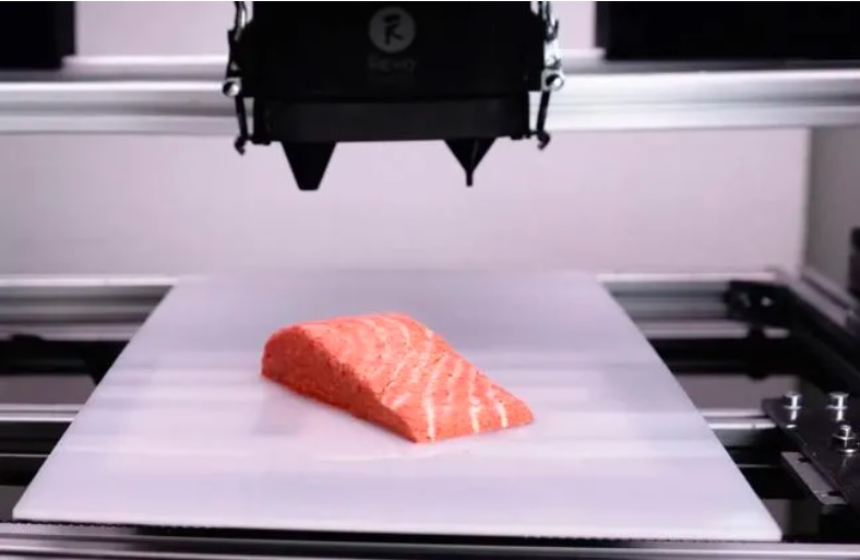 Imprimen en 3D un trozo de salmón vegano y ya se puede comprar