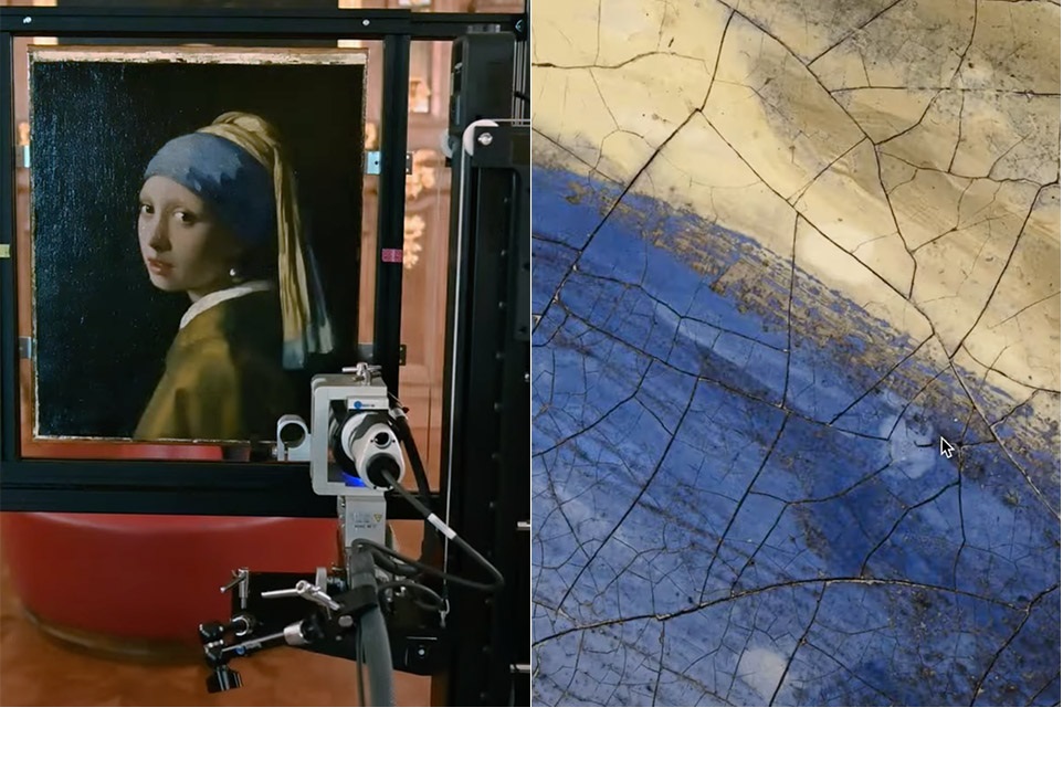 Escanean el cuadro 'La joven de la perla' de Vermeer con un microscopio 3D de 108 gigapixeles