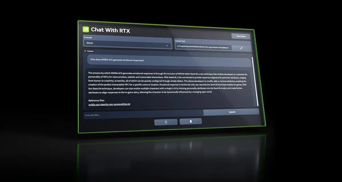 NVIDIA le permite crear su propio ChatGPT y ejecutarlo desde el PC