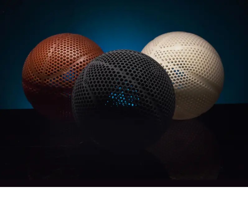 Wilson crea balón de baloncesto sin aire impreso en 3D