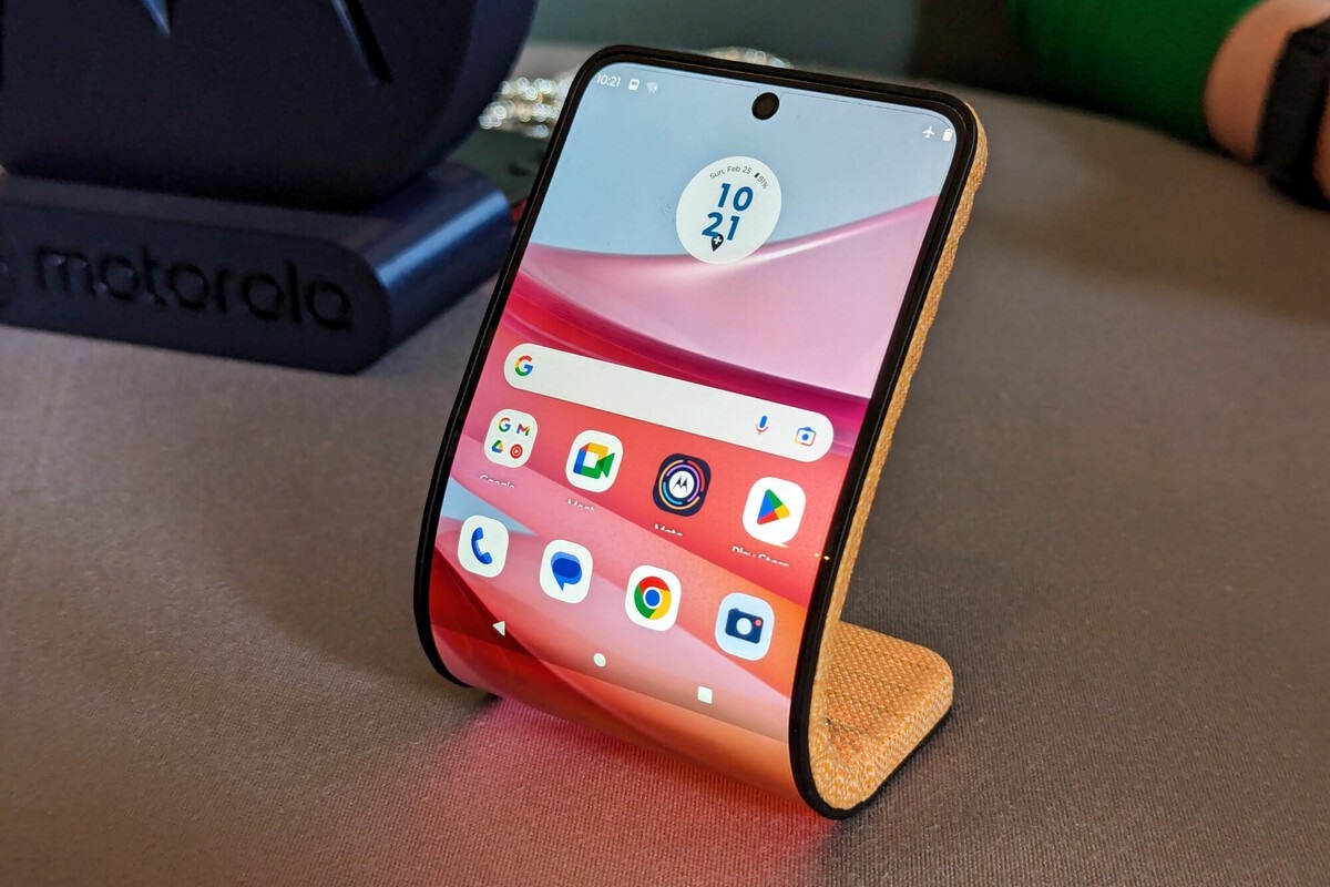 Este plegable de Motorola sí es verdaderamente flexible