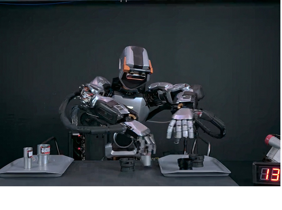 Robot con inteligencia artificial realiza tareas simples a una velocidad equivalente a la humana