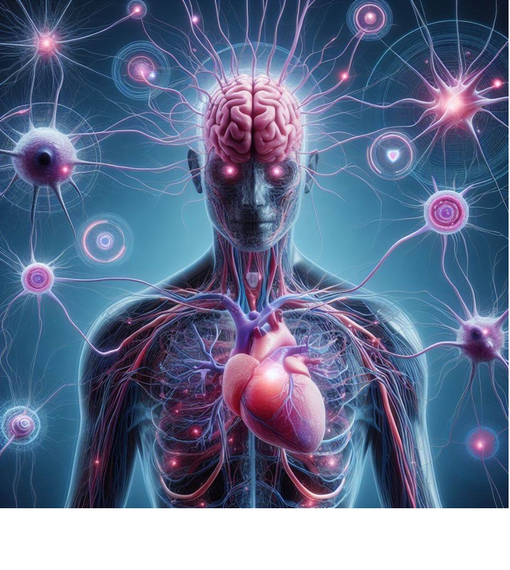 Localizan neuronas individuales que monitorean y regulan el corazón y los pulmones
