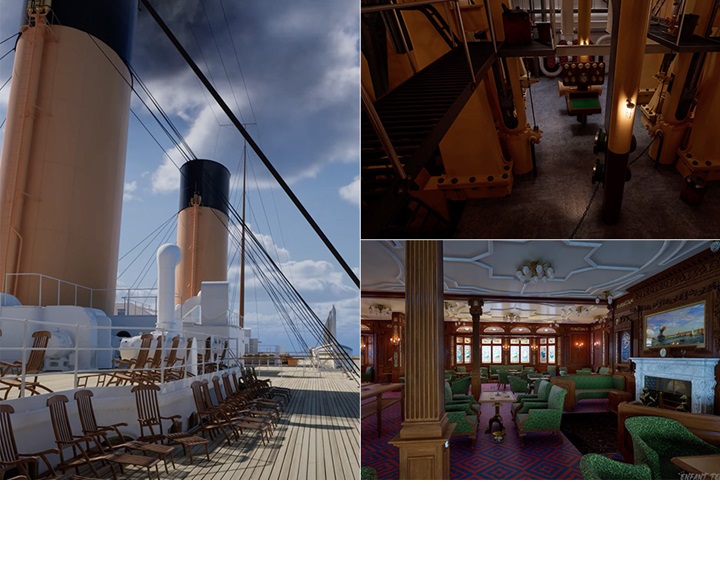 Recorra el interior del Titanic con más detalles y precisión histórica que nunca