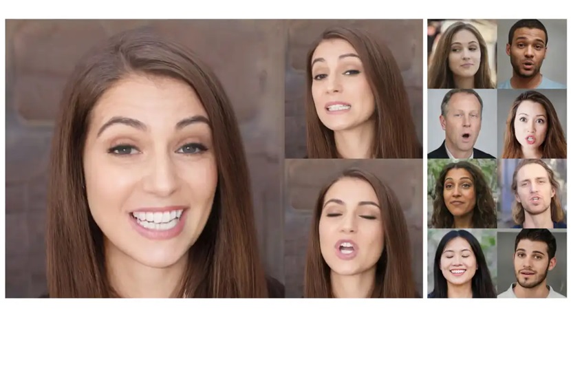 Inteligencia artificial capaz de generar rostros que hablan a partir de una foto y una pista de audio