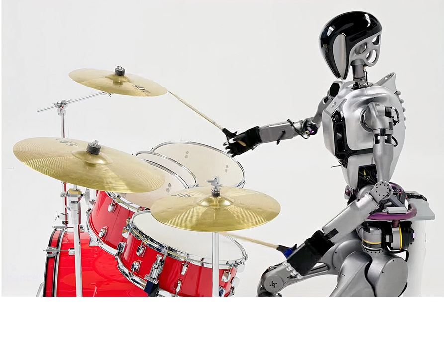Robot humanoide aprende a tocar la batería