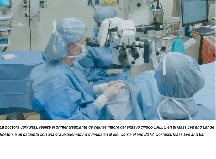 Nueva terapia con células madre repara daños en la córnea hasta ahora irreversibles